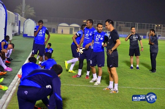 الهلال يبدأ تحضيراته الميدانية للقاء نجران