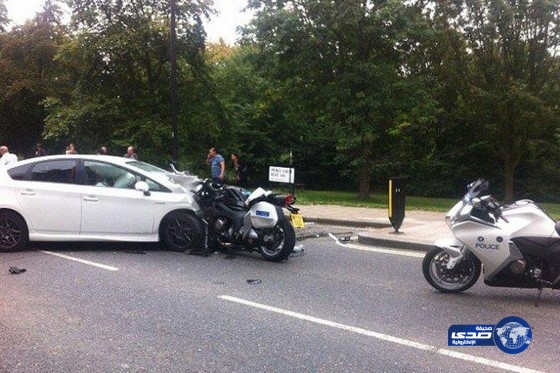 موكب الأمير هاري يتعرض لحادث سير وسط لندن (صور)