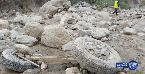 العثور على أجزاء من المركبة التي كان يستقلها مفقود الليث