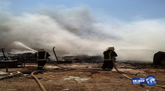 اندلاع حريق بأحد الأحواش بالسلي