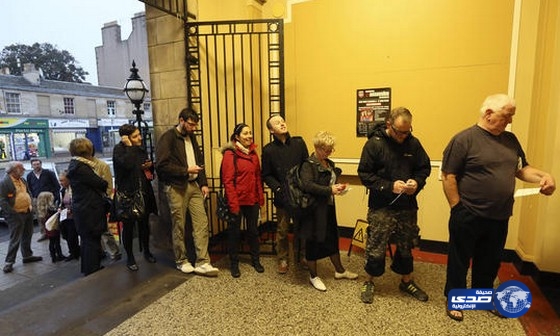 فتح مراكز الاقتراع في الاستفتاء حول استقلال اسكتلندا