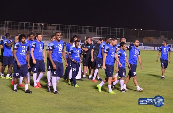 لاعبو الهلال يواصلون تدريباتهم الاعتيادية