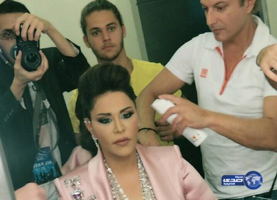 كل هالزحمه علشان مكياج أحلام!!