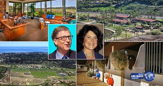 صور.. مزرعة خيول بيل جيتس بـ18 مليون دولار