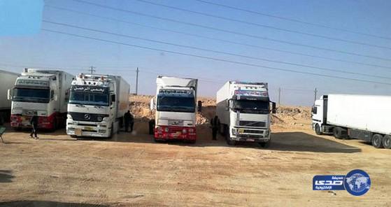 إطلاق سراح الشاحنات المصرية المحتجزة في ليبيا