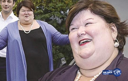 سمنة وزيرة الصحة البلجيكية تهدد مصداقيتها !