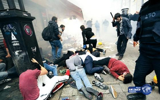 مقتل “سعودي وسوري” في تظاهرات ضد “داعش” بتركيا