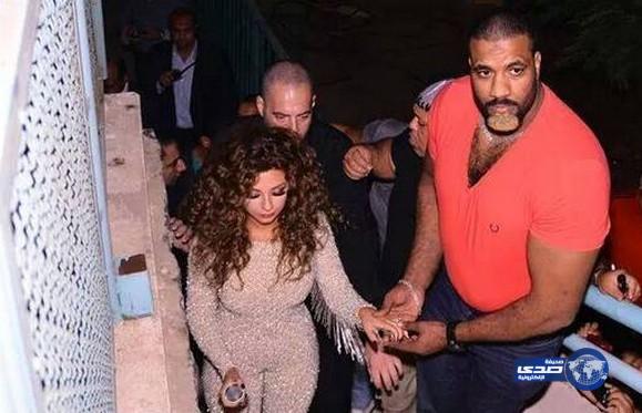 حارس ميريام فارس الشخصي يثير الجدل!!