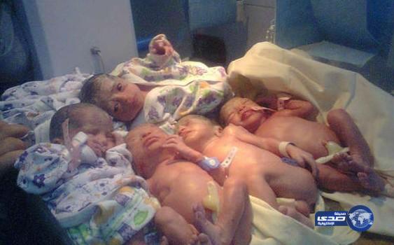 مصرية تضع 5 توائم بعد صبر 9 سنوات
