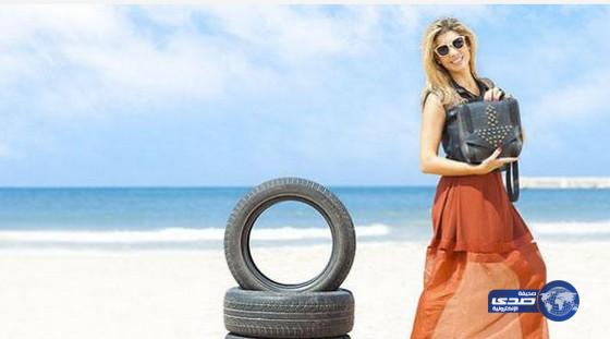 بولا يعقوبيان تبتكر حقائب نسائية مصنوعة من إطارات السيارات