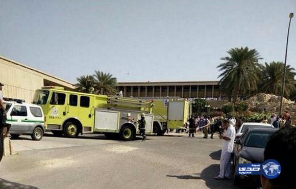 السيطرة على حريق داخل حرم جامعة الملك فهد للبترول والمعادن