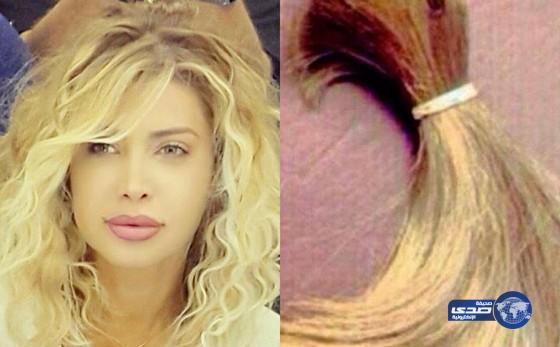 نوال الزغبي تقص شعرها بسبب سرطان الثدي