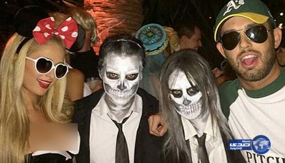 باريس هيلتون ترتدي ميمي ماوس للهالويين