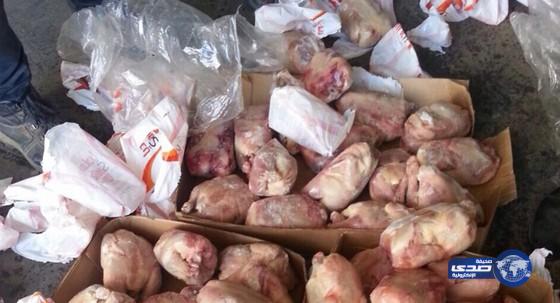 أمانة الباحة تصادر 8600 كيلو جرام من اللحوم والدجاج الفاسدة