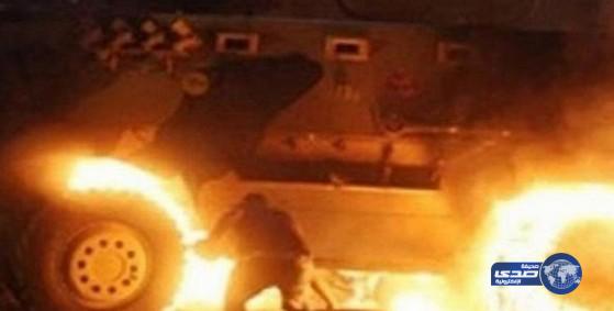إصابة خمسة أفراد من قوات الأمن المصرية بانفجار عبوة ناسفة