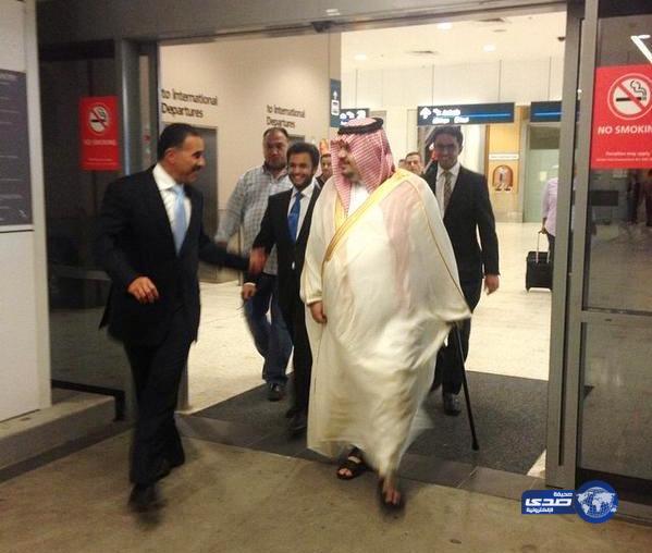بالصور.. سفير المملكة والمبتعثون يستقبلون &#8220;الهلال&#8221; في مطار سيدني
