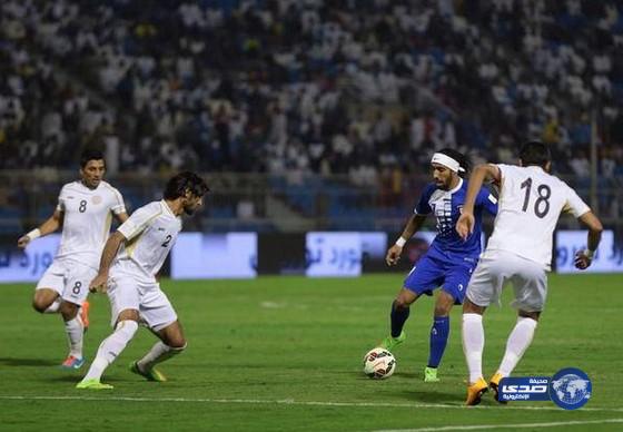 المنتخب الكويتي يفك سلسلة تعادلات &#8221; خليجي 22&#8243; بفوزه على العراق بهدف دون رد
