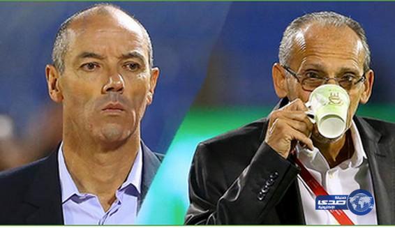 المؤتمر الصحفي لمدربي المنتخب الكويتي والعماني