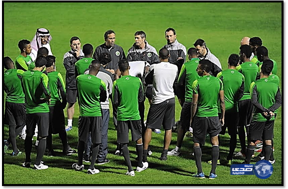 بالصور: الأخضر السعودي يواصل استعداداته للقاء الإمارات