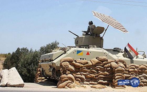 الجيش المصري يعلن مقتل 15 مسلحا شمال سيناء