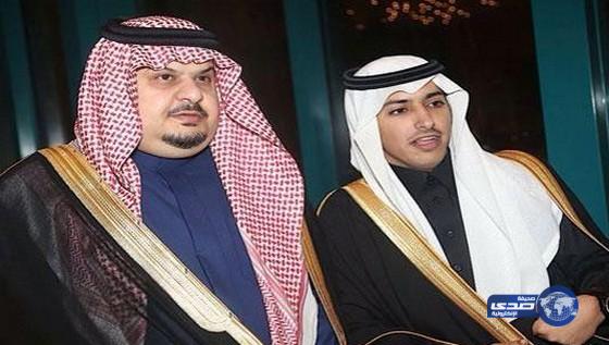 عبدالرحمن بن مساعد يحتفل بزواج ابنته للأمير محمد بن خالد بن فيصل