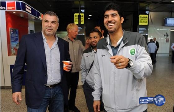 بالصور: الأخضر يصل استراليا ويجري أولى تدريباته