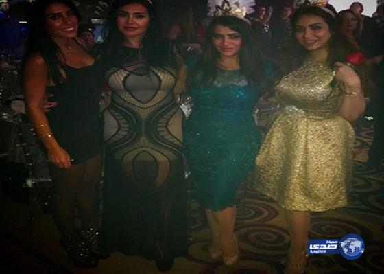 لجين عمران في الكريسمس