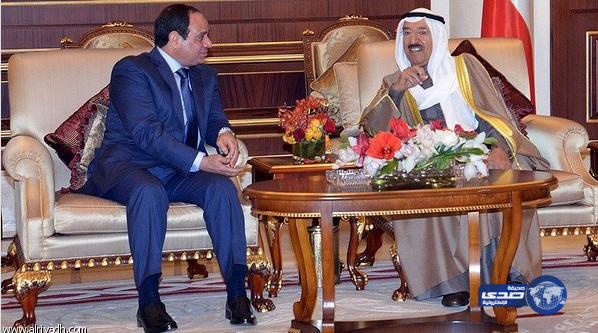 السيسي يصل إلى الكويت لإجراء محادثات سياسية واقتصادية