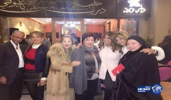 بوسي ودلال عبدالعزيز في ضيافة «شذى حسون»