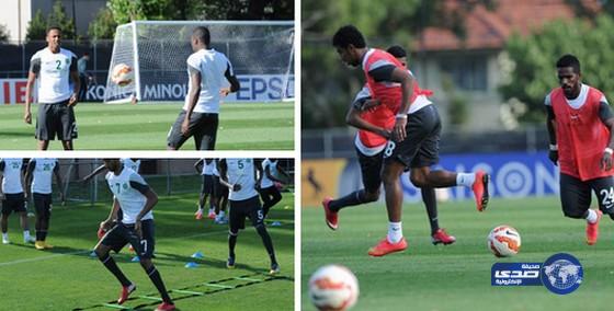 الأخضر يختتم تحضيراته لمواجهة اوزبكستان باللعب في المساحات الضيقة (صور)