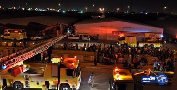 مدني الرياض يسيطر على حريق في عمارة سكنية
