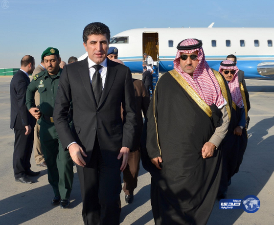 رئيس وزراء إقليم كردستان العراق يصل الرياض لتقديم  العزاء في وفاة الملك عبدالله
