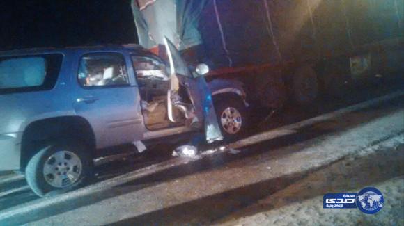 وفاة رئيس بلدية أملج في حادث مروي على طريق ضباء ـ املج (صور)