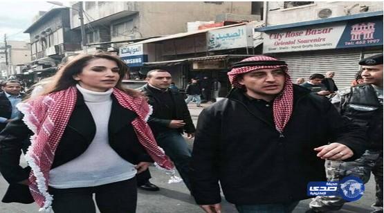 الملكة رانيا تتقدم تظاهر آلاف الأردنيين للمطالبة بالثأر للكساسبة