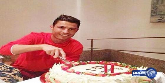 رونالدو يحتفل بيوم مولده الـ 30 في ليلة السقوط في كالديرون