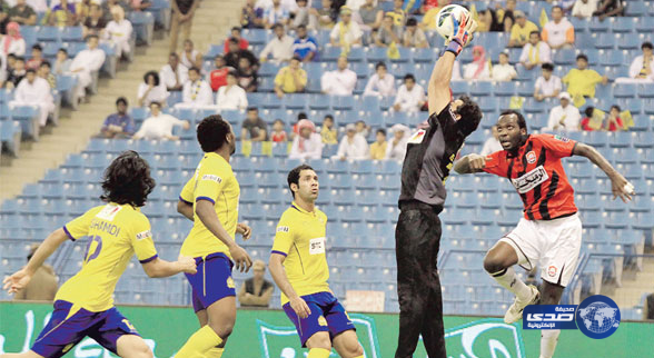الرائد ينتزع تعادلاً صعبًا من النصر في الدوري السعودي للمحترفين