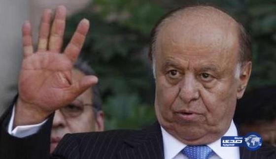 الرئيس اليمني يغادر منزله في صنعاء