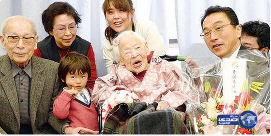 معمرة تحتفل بعيد ميلادها الـ117 في اليابان