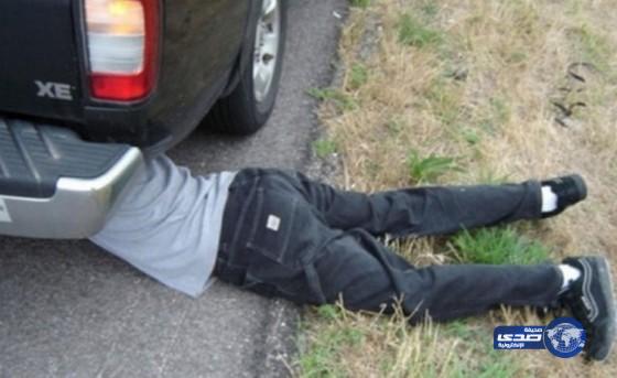 زوجة دهست زوجها إثر خلاف بينهما