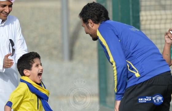 فابيان والغامدي يقودان تدريبات الفريق