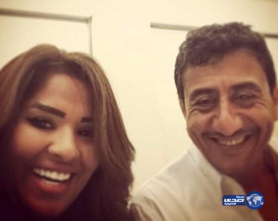 هيا الشعيبي تتغزل في ناصر القصبي وتلتقط سيلفي معه