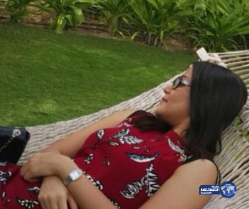 تهاني الجهني خارج الاستديو