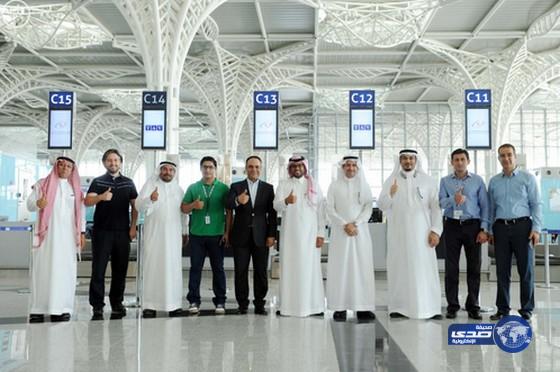 مساعد رئيس هيئة الطيران المدني يتفقد مطار الأمير محمد بن عبدالعزيز الدولي الجديد