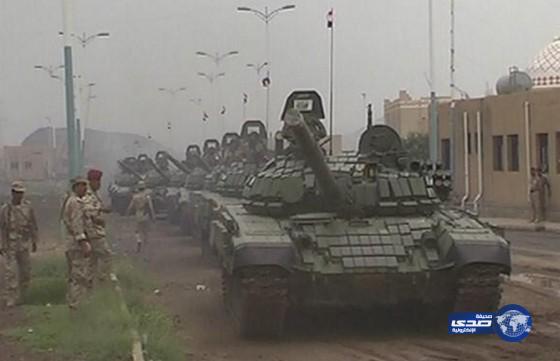 خروج قوات من معسكر جنوب صنعاء بأتجاه محافظة تعز