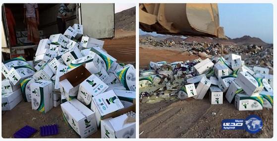 بلدية أبيار الماشي بالمدينة تتلف 200 صندوق بيض فاسد