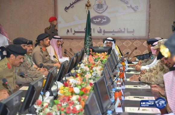 أمير القصيم يلتقي بأعضاء اللجنة الأمنية الدائمة بشرطة القصيم
