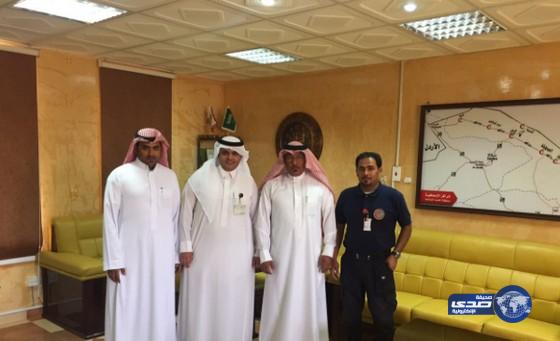 كلية الطب بجامعة الحدود الشمالية تكرم الهلال الاحمر