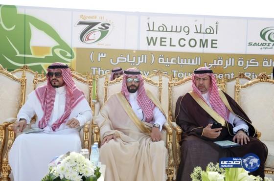 الأمير عبدالله بن مساعد يفتتح منافسات بطولة الرياض  للرقبي(صور)