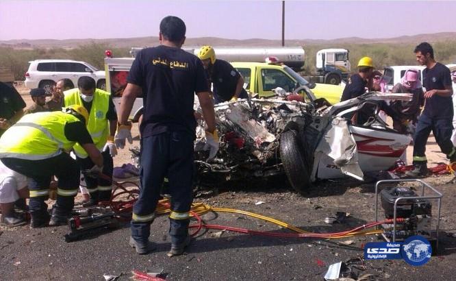 ثلاث وفيات في حادث على طريق الرياض &#8211; خميس مشيط