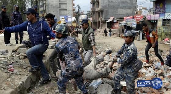 حصيلة قتلى زلزال نيبال تقترب من 3500 شخص